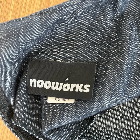 Nooworks Edie Sleeveless Denim Dress with Front Pockets | Size XS - Picture 3 of 8